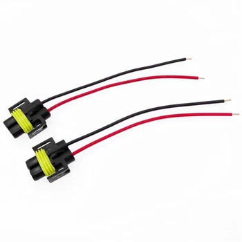 1 BUC Adaptor Cabluri Cablajul Lămpii Mașină de Sârmă Conector Pentru H8 H11 Soclu cablu HB3 9005 9006 HB4 Bec Titularul de Bază Accesorii Kit