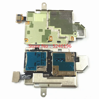 1buc SIM/Cititor de carduri SD Slot Tava Soclu Suport Module Conector Cablu Flex Pentru Samsung Galaxy S3 I9300 I9305 piesa de schimb