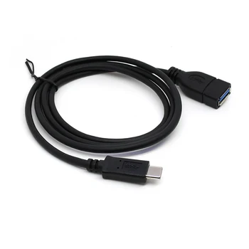 1m 3ft USB3.1 C USB OTG cablu Tip c de sex Masculin să-USB3.0 femeie de date cablu adaptor