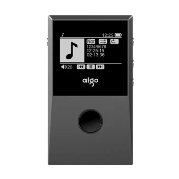 Aigo 205 MP3-205 HiFI MP3 Player, Bluetooth, Radio FM Înregistrare E-Book Portabil OTG Pierderi Music Player Max 64GB Suport