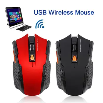 De înaltă Calitate, 2.4 G Wireless Optical Mouse 6 Taste Mouse Gamer Receptor USB 1600DPI 10M Mouse-ul fără Fir Mouse-ul de Gaming Pentru PC, Laptop