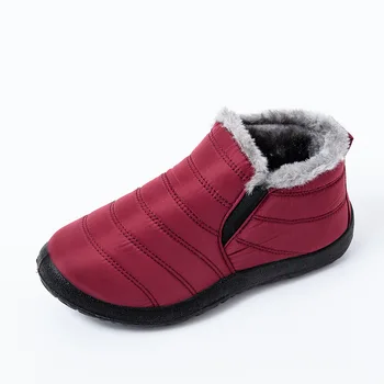 Femei Cizme Ultralight Pantofi De Iarna Pentru Femei Glezna Botas Mujer Waterpoor Cizme De Zapada De Sex Feminin Alunecare Pe Pantofi Casual Plat Pluș Încălțăminte