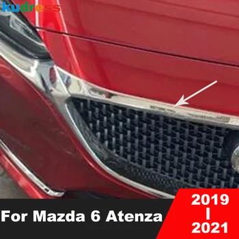 Grila Fata Grila Capac Ornamental Pentru Mazda 6 Atenza 2019 2020 2021 Crom Styling Auto Capota Fata Motor Laminat Benzi Decorative