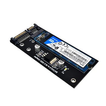 H1111Z Add-On Card de unitati solid state M. 2 Adaptor M2 SATA3 Fonduri M. 2 SATA Adaptor SSD M2 la SATA Card de Expansiune B Cheie de Susținere a 30/42/60/80mm
