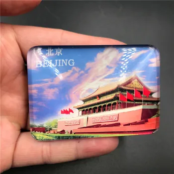 Magnet De Frigider Magnetic Frigider Autocolant Chinez Celebru Călătorie La Beijing Yunnan Kunming Chongqing Frigider Magneți De Suveniruri