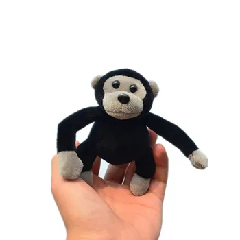 Maimuță Jucărie de Pluș Cheie Inel Lanț Pandantiv Animale Femeie Sac de Farmece Masina Breloc Partid Breloc Masina Cadou Rucsac pandantiv lanț cheie