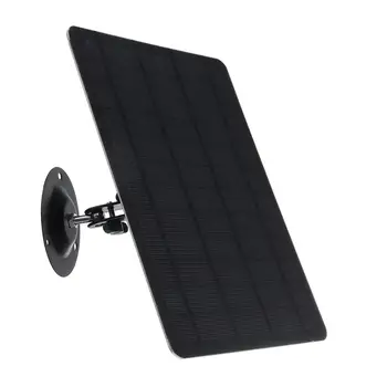 Mini Panou Solar Încărcător USB Cablu în aer liber Siliciu Monocristalin 10W Camera de Securitate de Origine Montare pe Perete 3M/9.8 ft Cablu de Alimentare