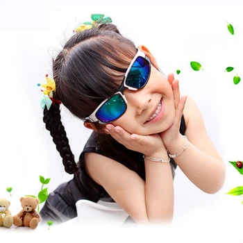 MXDMY 2019 Super Cool Cadru Negru UV400 Protecție Copii Ochelari de Soare pentru Copii ochelari de Soare de Brand Designer de Ochelari