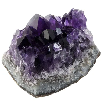 Naturale Ametist Cluster De Cristal De Cuart Brut De Cristale De Vindecare Decor De Piatră De Ornament Violet Feng Shui Piatră Minerală Decor Acasă