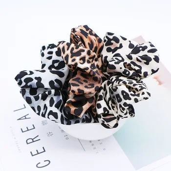 New sosire femei de Moda Leopard benzile de Păr drăguț animale model elastice de păr fată Cravată de păr Accesorii Coada de cal Titular