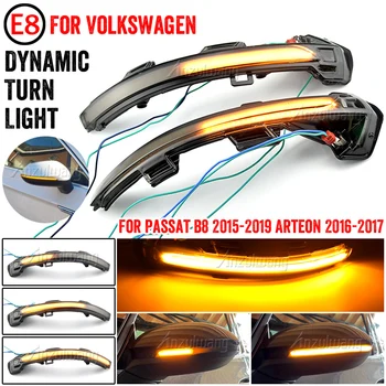 Pentru VW Passat B8 Arteon 2016 2017 2018 2019 Dinamic LED Lumina de Semnalizare Oglinda Laterala Indicator Secvențială de Semnalizare