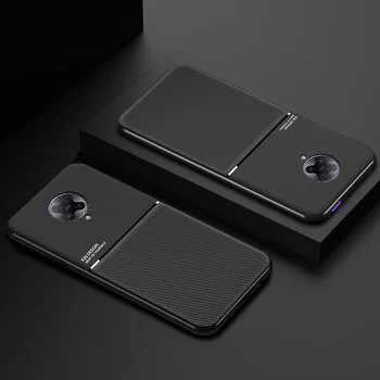 Poco F2 Pro Caz Masina Suport Magnetic Acoperire Pentru Xiaomi Mi 9T Pro Cazuri Piele Mata Coperta Xiomi Redmi K20 K30 Pro Magnet Acoperă