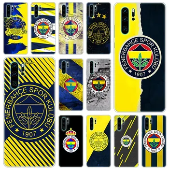 Turcia, Fenerbahce Fotbal Silicon Cazul în care Telefonul pentru Huawei P40 P50 Pro P30 Lite P20 Pro P8 Lite 2017 P Inteligente Z 2020 2021 Acoperi