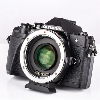 Viltrox EF-M2 II Focal Reducer Rapel Adaptor Auto-focus 0.71 x pentru Canon EF mount lens a M43 camera GH5 GH4 GF7GK GX7 E-M5 II