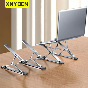 Xnyocn N8 Portabil Reglabil Suport pentru Laptop din Aluminiu pentru Macbook Tableta Notebook Tabel Stand Cooling Pad Laptop Pliabil Suport