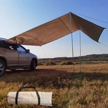 În aer liber, Închiriere de Cort Copertine Impermeabile Masina SUV Adăpost de Soare Umbra de protecție Solară Camping Grădină Călătorie de Pescuit Picnic Cort Baldachin Prelata