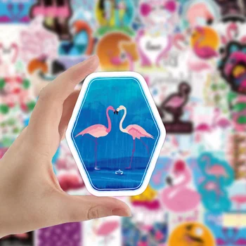 10/30/50 BUC Flamingo Graffiti Autocolant Serie Graffiti Autocolant rezistent la apa Valiza Chitară de Jucărie Decorare Autocolant en-Gros