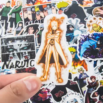 10/50Pcs Naruto Autocolante Scrapbooking Figura Desene Anime Autocolant de Bagaje Laptop Pvc Impermeabil Decalcomanii Clasic Jucării, Cadouri pentru copii