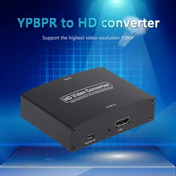 1080P YPbPr R/L Compatibil HDMI Converter Video Audio Adaptor Convertor Audio, Component, RGB Video Adaptor pentru HDTV, DVD