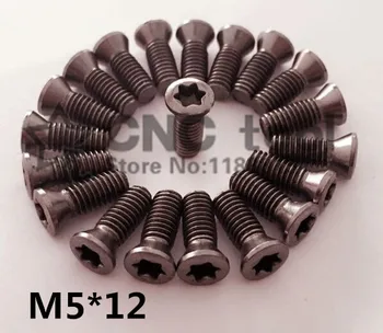10buc M5.0*12mm strung CNC instrument de rezervă șuruburi șuruburi Torx ,Introduce Torx Șurub pentru Înlocuiește Insertii Carbură de strung accesorii