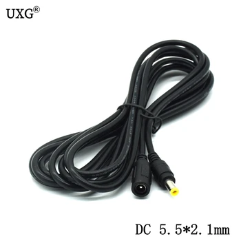 12V DC Cablu de Alimentare prelungitor Adaptor de sex Feminin la Masculin Plug 5.5mmx2.1mm Cabluri de Alimentare Pentru CCTV aparat de Fotografiat de Securitate Acasă Benzi de Lumină