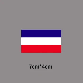 17 mici steaguri naționale de transfer de căldură 7*4 cm îmbrăcăminte patch fier insigne pe tricouri sau pălărie pungile pot fi personalizate cu logo-ul echipei numele