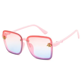 2020 Supradimensionat Pătrat Copii ochelari de Soare Celebritate Ochelari de Soare Baieti Girys Superstar de Lux de Brand Designer de sex Feminin UV400