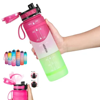 2021 BPA-free sport sticla de apa etanșe sticla de apa cu filtru detașabil, potrivita pentru sport in aer liber
