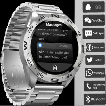 2022 Nou de apelare Bluetooth Ceas Inteligent Bărbați 1.32 inch de 360*360HD Pixeli Ecran Sport Tracker de Fitness Impermeabil Bărbați Smartwatch