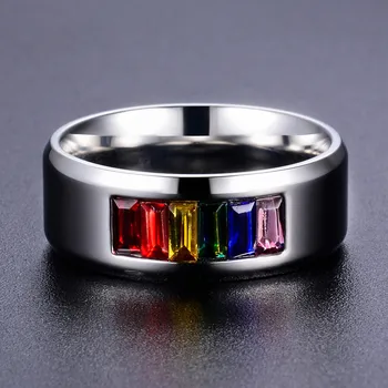 2022 NOUA Europă Moda bijuterii inel de sex feminin Cristal fromSwarovskis Zirconiu-embedded inel de oțel titan Pentru Femei