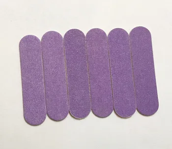 20buc înaltă calitate 60mm violet lemn pile de unghii 100/180 de ÎNALTĂ CALITATE Mini de vânzare fierbinte pile de unghii Manichiura nail art