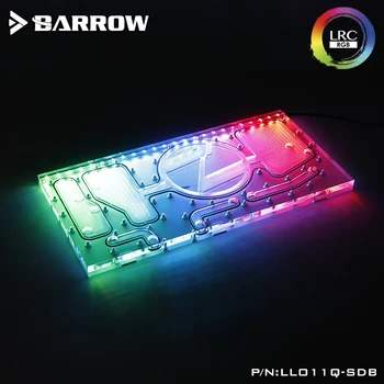 Barrow LLO11Q-SDBV1, Față de căi Navigabile Placi Pentru Lian Li PC-O11 Dinamic Caz, Pentru PROCESOR Intel Apă Bloc & un Singur GPU de Constructii