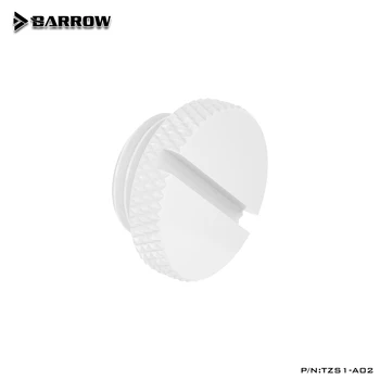 Barrow TZS1-A02 Apă de Răcire Montaj G1/4 Pentru PC Cooler Opri de Aur/Negru/Alb/Argintiu Accesorii