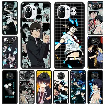 Blue Exorcist Okumura Yukio Anime Pentru Xiaomi Mi Poco X3 NFC M3 Pro Nota 10 Lite 11 10T Pro 5G 9T Negru Caz Telefon de Lux Acoperi