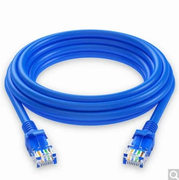 Categoria 5 de Cablu de Rețea de 1000m/s în Termen de 5 Metri Jumper Albastru O Cat 5E UN Cablu de Rețea LAN Fir torsadat Patru Perechi