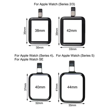 Ceas LCD Frontal Capac de Sticla Touch Screen, Digitizer Inlocuire Ceas de Reparații pentru Apple Watch Serie 2/3 4 5 SE
