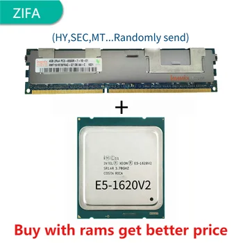 DDR3 4G Server ram cu radiator de 1066Mhz cu E5-1620V2 E5-1620 V2 PROCESOR L3=10MB 3.7 GHZ LGA 2011 procesor de Server