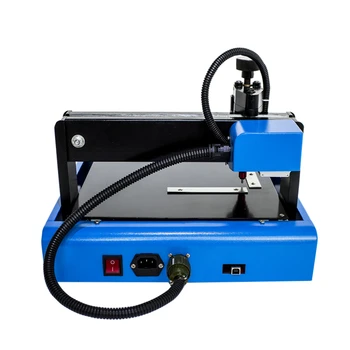 Din oțel inoxidabil, metal marcare mașină 3020 printer plăcuța de tăiere plotter codul electric masina de gravat