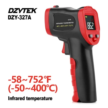 DZYTEK Non-contact Digital cu Laser Infraroșu Termometru Pistol de Înaltă Temperatură Scăzută Alarmă -58℉~752℉ Pirometru Temperatura Metru