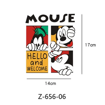 Echipa Disney Minnie Mickey Mouse-Goofy Impermeabil Autocolante Auto Daisy Donald Duck Styling Auto Fereastră Decalcomanii De Parbriz Decor