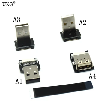 FFC Micro Tip C USB FPV Subțire Subțire, Plat, Moale, flexibil FPC taxa de ieșire AV Cablu OTG pentru FPV Brushless Gimbal Handheld monitor