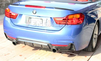 Fibra de Carbon din Spate Spoiler Pentru BMW Seria 4 F32 F33 F36 Gran Coupe 2013...2016.2017 Bara de protecție Auto Difuzor Modificarea
