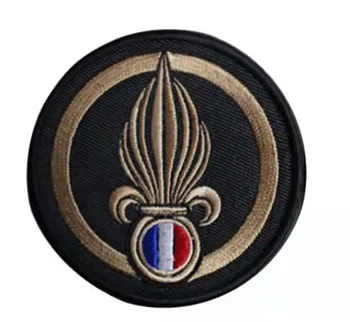 Franța Legiunea Străină Broderie Aplicatiile Tactice Velcro Patch-Uri Pentru Îmbrăcăminte Jachete Rucsac Accesoriu