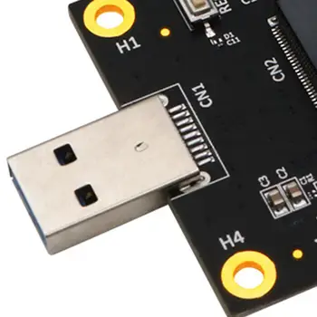 GFF M. 2 până la USB 3.0 Adaptor M2 Tasta B pentru USB 3.0 de Tip Convertor Riser Card cu Dual SIM Nano-Sloturi pentru Carduri pentru WWAN Modul LTE