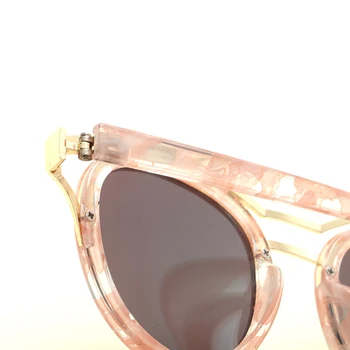 Glitztxunk Rotunde de Înaltă Calitate pentru Copii ochelari de Soare de Designer de Brand UV400 Băieți/Fete Drăguț Oglindă Ochelari de Copii Ochelari de soare Ochelari de Soare