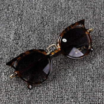 Iboode Copii ochelari de Soare Fete Brand Ochi de Pisica pentru Copii Ochelari de Băieți Lentile UV400 Copii ochelari de Soare Drăguț Ochelari de Nuante Ochelari