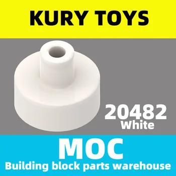 Ikeard Jucării DIY MOC Pentru 20482 100buc bloc părți Pentru Faianta, Runda 1 x 1 cu Bar și Pin-ul de Suport Pentru jucării caramida