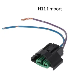 Import H11 Masina Bec Halogen Soclu Adaptor de Alimentare Conectați Conectorul Fasciculului de Cabluri 23GC