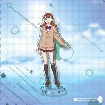Komi nu Poate Comunica Personaje Anime Afișaj-Acrilic Suport Model de Bord Birou Decoratiuni Interioare Standee Cadou Colecta 16cm