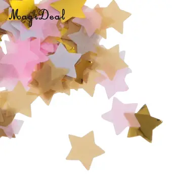 MagiDeal Multicolore De Hârtie Stele Se Presara Masa Scatter Baloane Confetti Decor Nunta